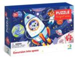 dodo Puzzle pentru copii Calatorie prin spatiu, 30 piese, Dodo, 3 ani+ (DO300374) Puzzle