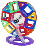 MAGPLAYER Joc de constructie magnetic educativ MAGPLAYER, 166 piese (MPA-166)