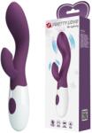  Вибратор за двойна стимулация, 20см. - Pretty Love Brighty Purple (DEBRA01682)