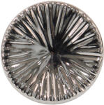 Clayre & Eef Buton mobilier ceramica argintie 4x3 cm (65066X)