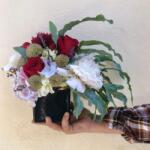 ImodFlowers Aranjament cu 3 trandafiri rosii