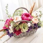ImodFlowers Aranjament în Coș - Luna Florilor