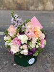 ImodFlowers Cutie cu trandafiri roz