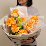 ImodFlowers Buchet cu Trandafiri Portocalii
