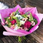 ImodFlowers Buchet cu Cymbidium verde
