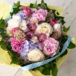 ImodFlowers Buchet cu cymbidium roz si trandafiri