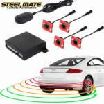 Steelmate Senzori de parcare spate STEELMATE PTS410EX cu aspect OEM si alerta sonora (PTS411EX-OEM)