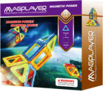 MAGPLAYER Joc de constructie magnetic MAGPLAYER, 14 piese, forme geometrice (MPB-14)