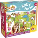Lisciani Puzzle de podea cu animale de la ferma pentru copii 1-4 ani, 12 piese (L67848) Puzzle