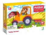 dodo Puzzle educativ pentru copii Ursuletul la ferma, 30 piese, Dodo (DO300371) Puzzle