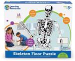 Learning Resources Puzzle educativ de podea cu schelet uman, 15 piese, 122 cm (LER3332) Puzzle
