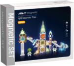 Bufnitel Labirint magnetic cu lumini, tema spatiu, 69 piese, 7, 5 cm (CH1159)