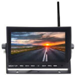 Edotec Monitor wireless TFT 7 inch Edotec pentru dube, camioane si utilaje (EDT-CM709MDW)