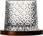 HARAHU Pahar de cristal pentru whisky - 280ml / tip5 KP40070 Pahar