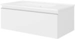 Savinidue Mobilier suspendat Albatros 80, cu sertar, alb, 81.5x46.5 x32 cm Savini Due (B50317366)