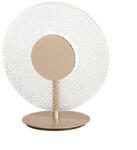 Ondaluce Настолна лампа ondaluce candy/trasp, led, стъклена, Ф300мм, 9w, 3000k, прозрачно стъкло (lt.candy/trasp)