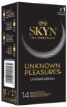 Skyn Prezervative stimulatoare SKYN Unknown Pleasures+, fără latex, texturi avansate, plăcere intensă, diametru standard, 14 buc (SKN023)