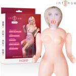 Intense Papusa Gonflabila Intense Ingrid, 3 Orificii Realiste, Vinil Premium, Inaltime 160cm, Blond (Fair Skin) (D-244840) Papusa gonflabila