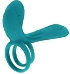 Xocoon Inel pentru Penis Xocoon Verde, Erectie Puternica cu Vibratii, Silicon Moale Reincarcabil, Pentru Placere in Cuplu (D-234621) Inel pentru penis