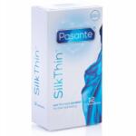 Pasante Prezervative Pasante Silk Thin, ultra-subțiri 0.04 mm, senzație naturală, 12 bucăți (D-225499)