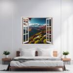 AVEX Folie imprimata color pentru decor perete locuinta, dimensiune 125 x 110cm, model: VIEW TO HAVEN 34 (AW34)
