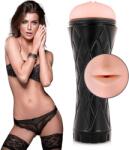 Jamyjob Masturbator oral Jamyjob, formă gură, reglare presiune, interior texturat, TPE (D-230868)