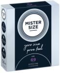MISTER SIZE Prezervative Mister Size XXXL, lățime 69 mm, ultra-subțiri, latex natural, 3 bucăți, Mister Size (D-242275)