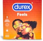 Durex Prezervative Durex Feels, extra lubrifiate, ultra-subțiri, 3 bucăți (DRX002)