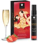 Shunga Spray oral stimulant, Shunga, Waves Pleasure Strawberry, aromă căpșuni, stimulează salivația și intensifică senzațiile, 20 ml (D-244896)