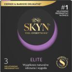 Skyn Prezervative SKYN Elite, ultra-subțiri, fără latex, pentru sensibilitate maximă, diametru standard, 3 buc (SKN006)