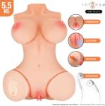 Intense Tors Intense Deep Touch Vero cu anus și vagin, cu sucțiune, încălzire, vibrații și efecte vocale, cu telecomandă, 5.5 kg (D-245118)
