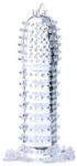 Baile Manson Penis Baile, Erectie Puternica pentru Extensia si Ingrosarea Penisului (+3.5cm), Silicon Transparent, Placere in Cuplu (D57-149022TR) Inel pentru penis