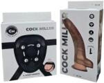 Cock Miller Ham Cock Miller + dildo articulabil Cocksil, silicon dens, 18 cm, realist (D-231461) Dildo