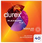 Durex Set prezervative Durex Pleasure Mix, varietate de texturi și senzații, 40 bucăți (DRX062)