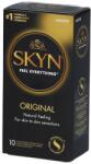 SKYN Prezervative SKYN Manix Original, fără latex, suprafață netedă pentru confort natural, diametru standard, 10 buc (SKN015)