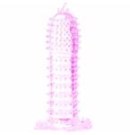 Baile Manson Penis Baile, Erectie Puternica pentru Extensia si Ingrosarea Penisului (+3.5cm), Silicon Roz, Pentru Placere in Cuplu (D57-149022RS) Inel pentru penis