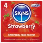 Skins Prezervative Skins Premium Strawberry, aromă de căpșuni (ATR-D-244411)