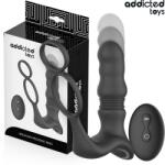 Addicted Toys Inel prostatic Addicted Toys Up & Down, vibrații + împingere, telecomandă, silicon, waterproof (D-245123)