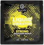Secretplay Lichid vibrator stimulant, Secretplay, Single Dose Strong, efect de furnicătură intensă și stimulare rapidă, 2 ml (D-214073)