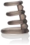 CalExotics Inel Penis CalExotics Dr. Joel Kaplan, Suport Triplu pentru Erectie, Silicon Moale Transparent, Pentru Placere in Cuplu (D-223957) Inel pentru penis