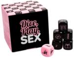 Secret Play Zaruri Erotice Dice Play Sex SecretPlay , 3 Zaruri cu Actiuni, Pozitii si Locatii, Design Glow in Dark, Joc Incitant de Cuplu (D-232389)