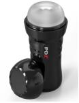 Pipedreams Masturbator auto-lubrifiant Slide & Glide, TPR/ABS, design transparent, 21, 6 cm, fără lubrifiant (D-241523)