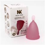 Nina Kikí Cupă menstruală Nina Kikí, silicon medical, reutilizabilă până la 12h, Roz (D-212757)