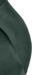 CLP 2 db bárszék készlet Milet velvet C, zöld (324457)