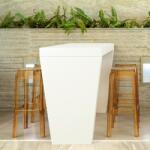 CLP 2 db bárszék készlet Fox, átlátszó, borostyán (305306)