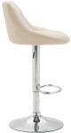 CLP 2 db-os bárszék Lazio műbőr C, krém (307027)