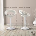 CLP Bárszék Olinda bársony, krém (326000)