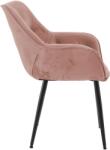 CLP Tanna bársony 2db-os székkészlet, rózsaszín (325328)
