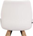 CLP Luna műbőr szék, fehér (319461)