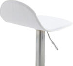 CLP 2 db Lana V2 króm bárszék készlet, fehér (304976)